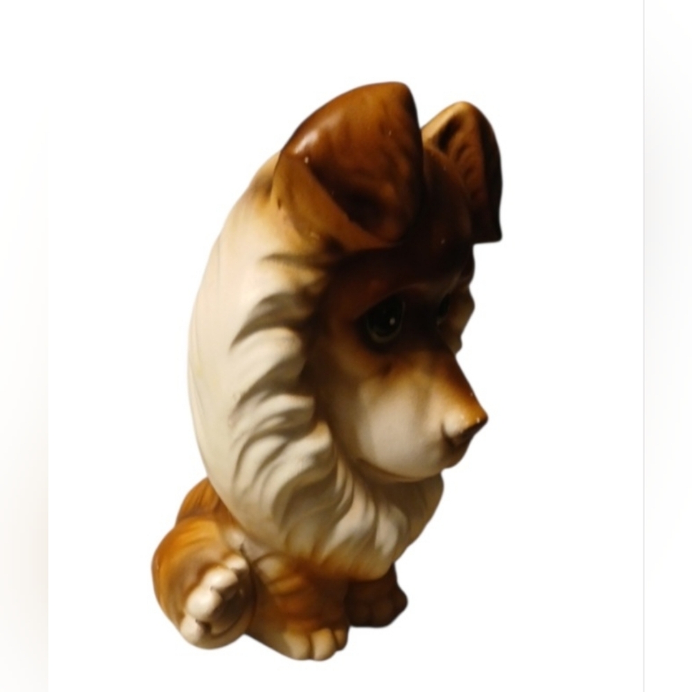 🪷 Vintage Collie Coin Bank - Picture 3 of 6